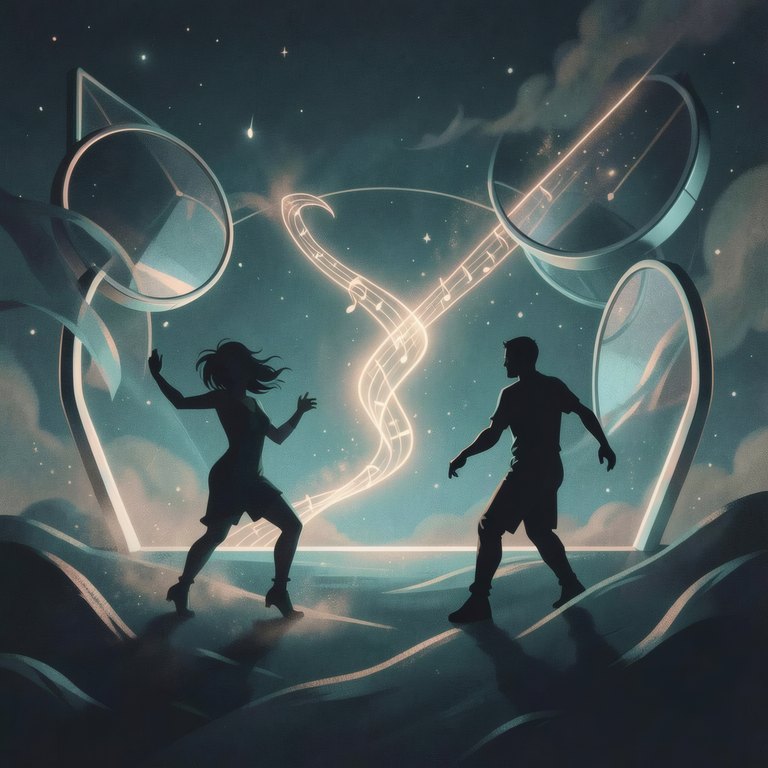 Cover artwork for “Когда Она здесь” by VectorTAU