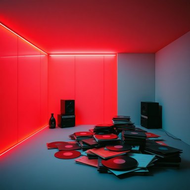 Cover artwork for “Re-light Room” by VectorTAU